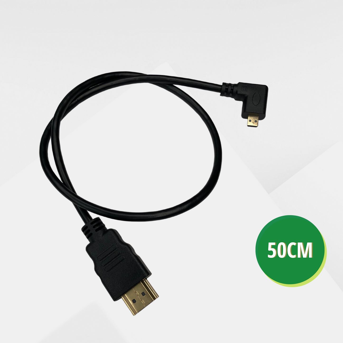 DYNOTEK Kabel Full HDMI to Micro HDMI 50CM Full HD Right Angle