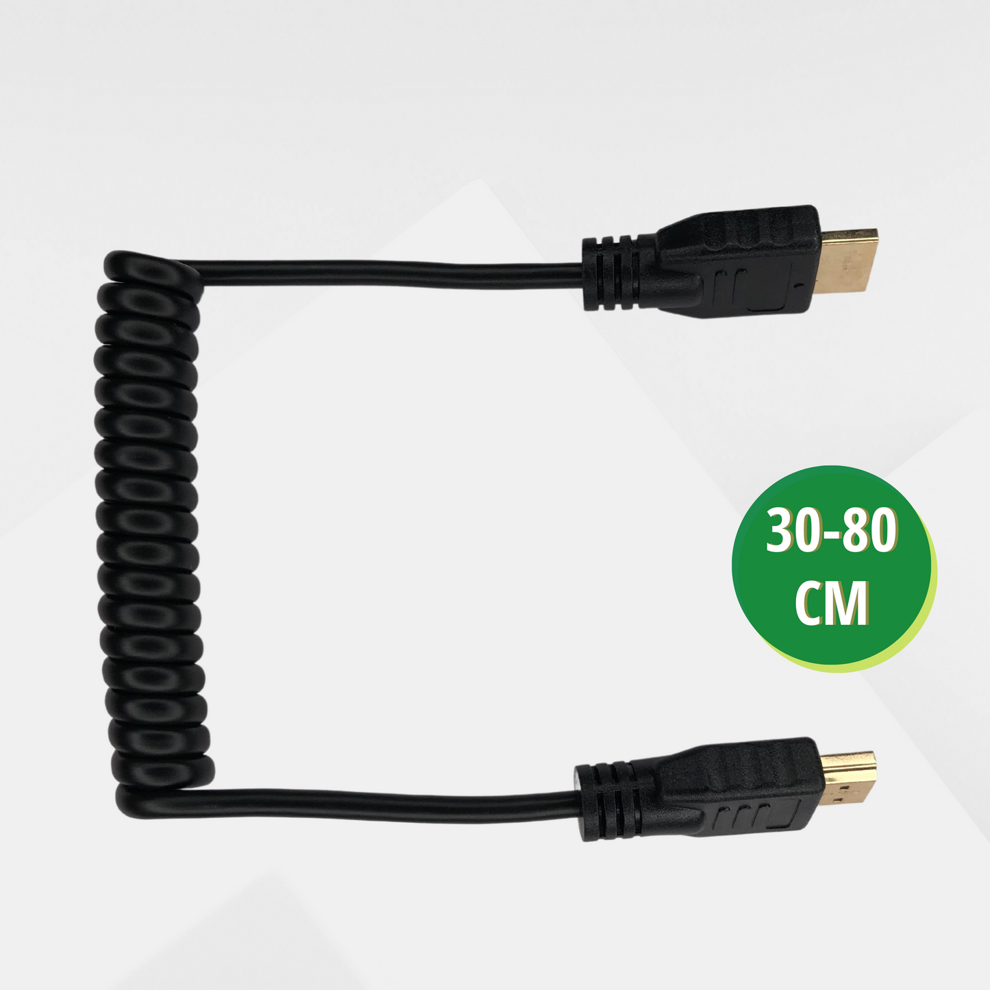 DYNOTEK Kabel Coiled Full HDMI to Full HDMI 30-80CM Full HD