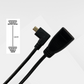 DYNOTEK Kabel Micro HDMI to Female HDMI Full HD 15CM Right Angle