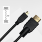 DYNOTEK Kabel Coiled Full HDMI to Micro HDMI 30-80CM