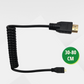 DYNOTEK Kabel Coiled Full HDMI to Micro HDMI 30-80CM