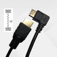 DYNOTEK Kabel Coiled Full HDMI to Mini HDMI 30-80CM Right Angle